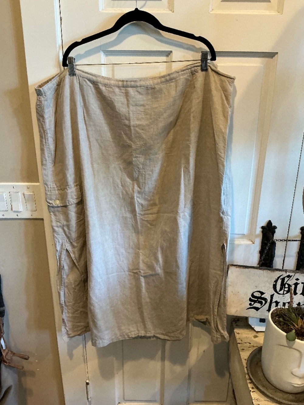 Venezia linen skirt! Plus size 26/28